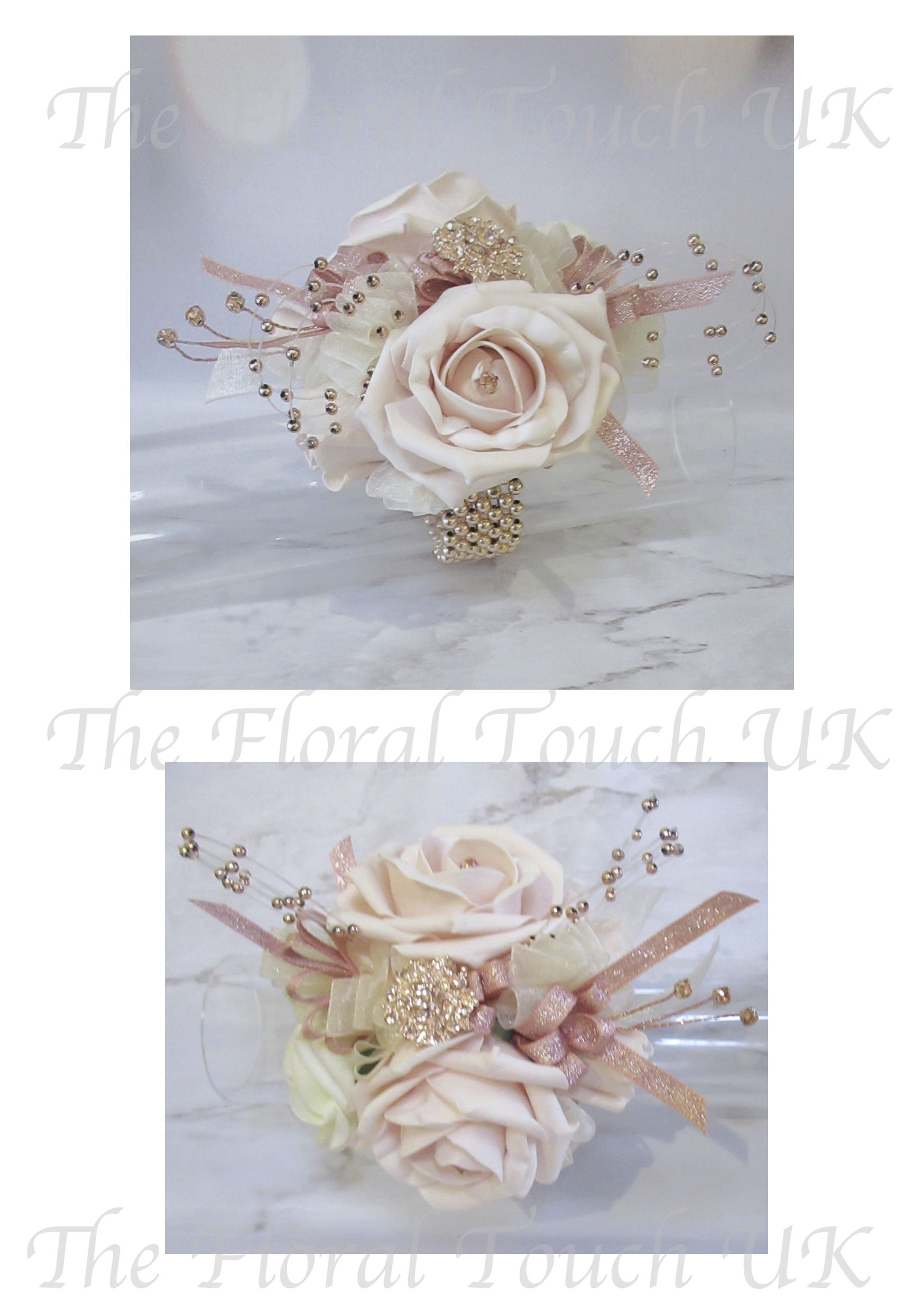 The Floral Touch UK Wrist Corsages Prom Corsage Wrist Corsage for Proms